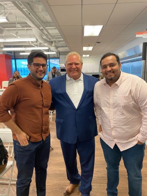 FitnessForce Team with Doug Ford, Premier of Ontario