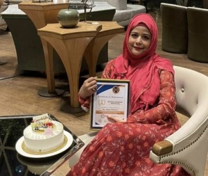 Mrs Sabiya Rahaman, owner of Socialite Ayurveda