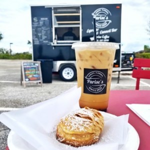 Enjoy a Sfoglitelle and an Iced Latte