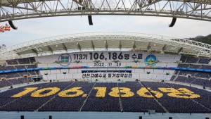 106 186 Graduates in Daegu Stadium
