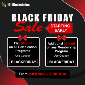 Black Friday Sale is Live on 101Blockchains