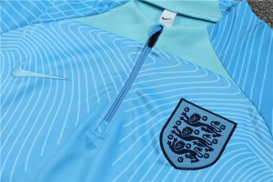 Camiseta Entrenamiento FUtbol Inglaterra 2223 Celeste 4