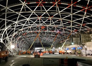 Hartsfield-Jackson Canopy Construction