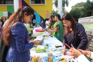 Nutritious  food stall during the event.