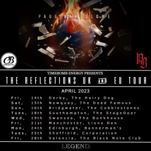 Paul Bartolome 2023 UK Tour