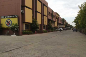 Campus Front View of Sarvepalli Radhakrishnan University Bhopal Campus View