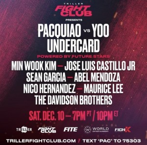 Boxer Abel Mendoza Featured on Manny Pacquiao’s Undercard