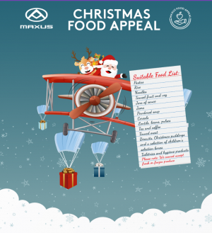 Maxus Christmas Food Appeal