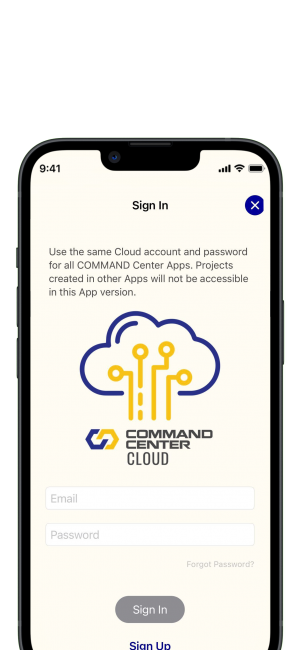Store concrete monitoring data in COMMAND Center Cloud™