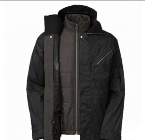 Controller Black Ski Jacket Manufacturer