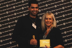 Ginny Murphy (CEO of The Wheel Specialist) and Franchisee