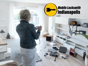 Chaos after burglary