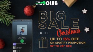 Spotify Promotion Christmas Sale