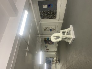 Tarik Functional Design Living on 2nd Floor of Chashama Gallery