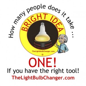 The Light Bulb Changer is an Innovative Product To Change Bulbs Safely Without Using Any Ladders.