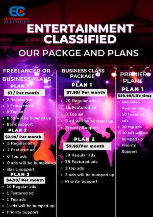 Our Package and Plans 1