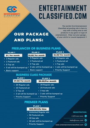 Our Package and Plans 3