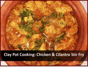 Chicken Cilantro stir fry in Miriams