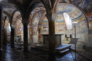 Anagni: the crypt at Anagni had the function of preserving the relics of St Magnus