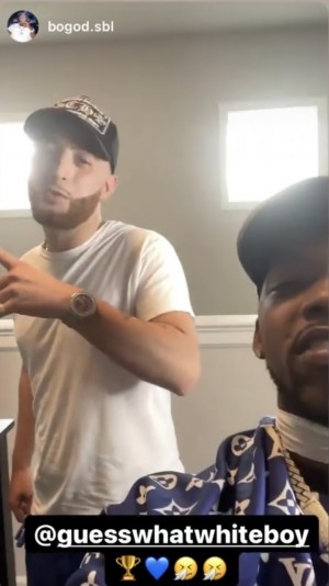 BGOD getting a haircut by ROCKY J