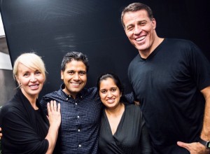 Jack&Ruchi with Tony Robbins and Grace - JR Prosperity Partners