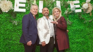 Fashion Designer Elie Balleh with VIP guest on the Red Carpet