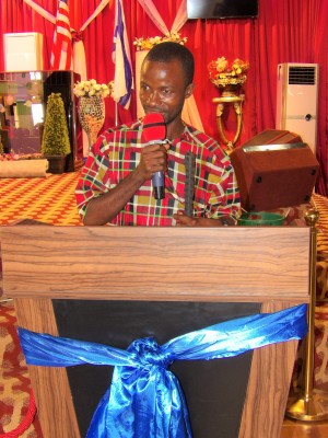 PETER BLESSING KERKULA FLOMO - President, National Union of Disabled Organizations Liberia (NUOD)