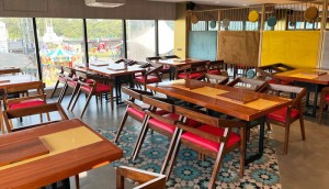 View of Theme Park from the restaurant