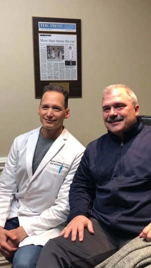 Dr. Kaufman with Mark