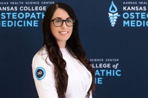 Julia McCann, OMS1, a First-Year Medical Student at Kansas College of Osteopathic Medicine