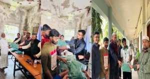 Hadia Foundation winter clothes distribution