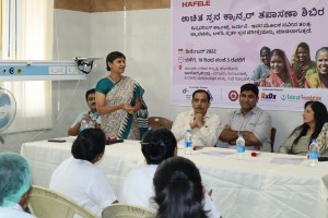 Dr Satish, CMO of the Taluk Hospital, Hoskote