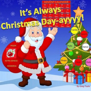 ‘It’s Always Christmas Day’ by Greg Taafe