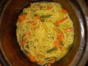 MEC Chicken Vegetable Spaghetti