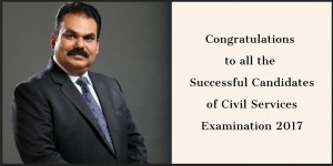 Chanakya IAS Academy’s students outshine Civil Services Examination 2017 – Total 355 plus selections
