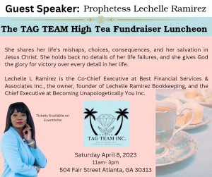 TAG TEAM FOUNDER Sayuri Smith-Timmons