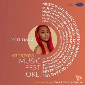 Pretti Emage Performing Live