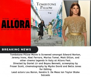 Tombstone Pillow at the Allora Festival of Film and Music June 2022