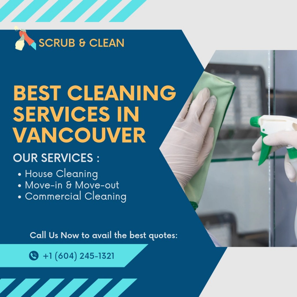 Vancouver Top House & Residential Cleaning Service BC Scrub & Clean