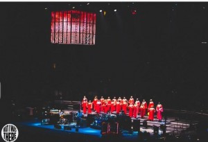 Photo of LSG Choir with PHISH at MSG