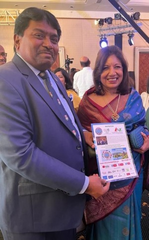 Kiran Majumdar Shaw unveiling Global Icons Awards