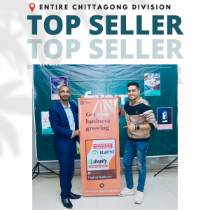 Receiving Gift from Fiverr Officials