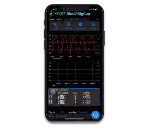 BlueIOSigCap mobile app