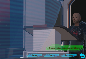 Commander of communication ship