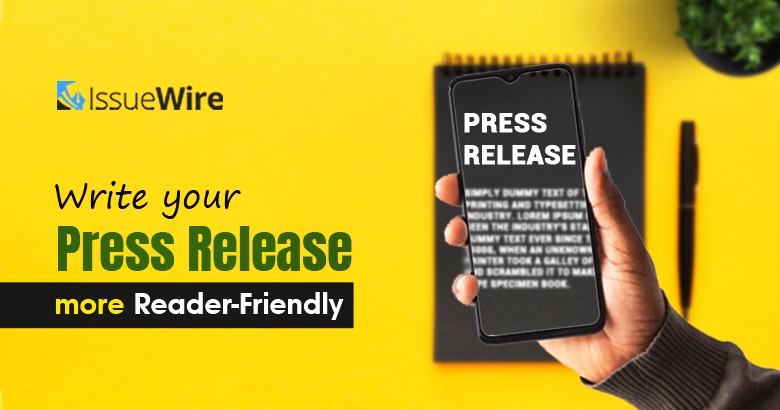 Write Your Press Release more Reader-Friendly