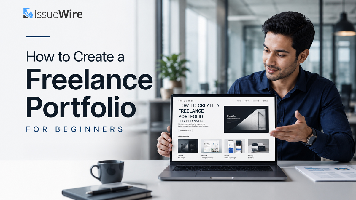 How to Create a Freelance Portfolio for Beginners?