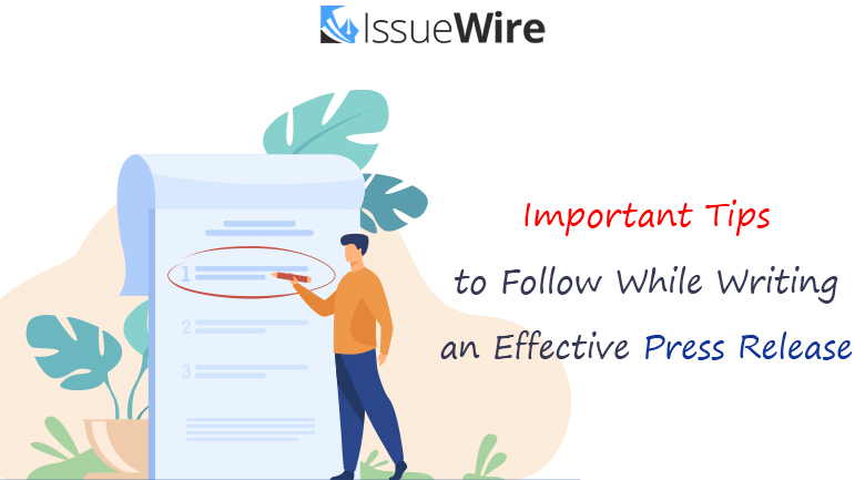 Writing An Effective Press Release