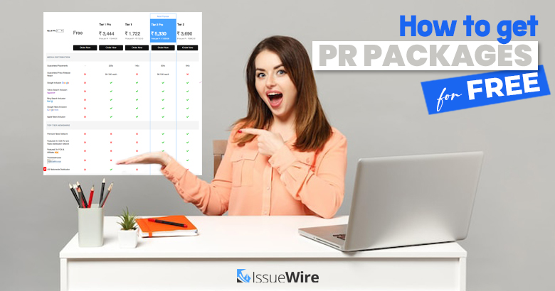 How to Get PR Packages for Free