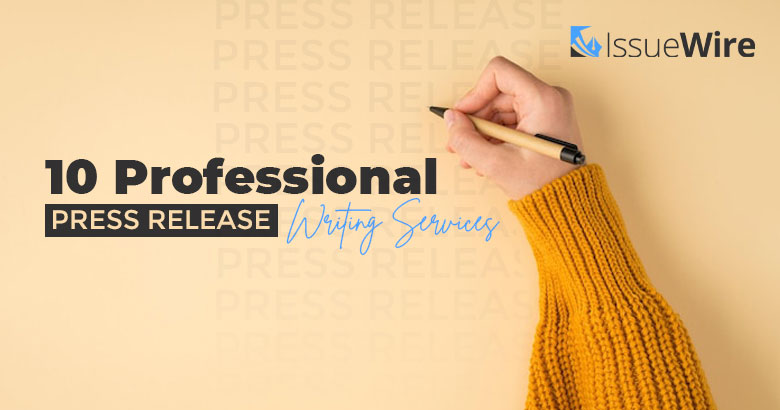 10 Professional Press Release Writing Services