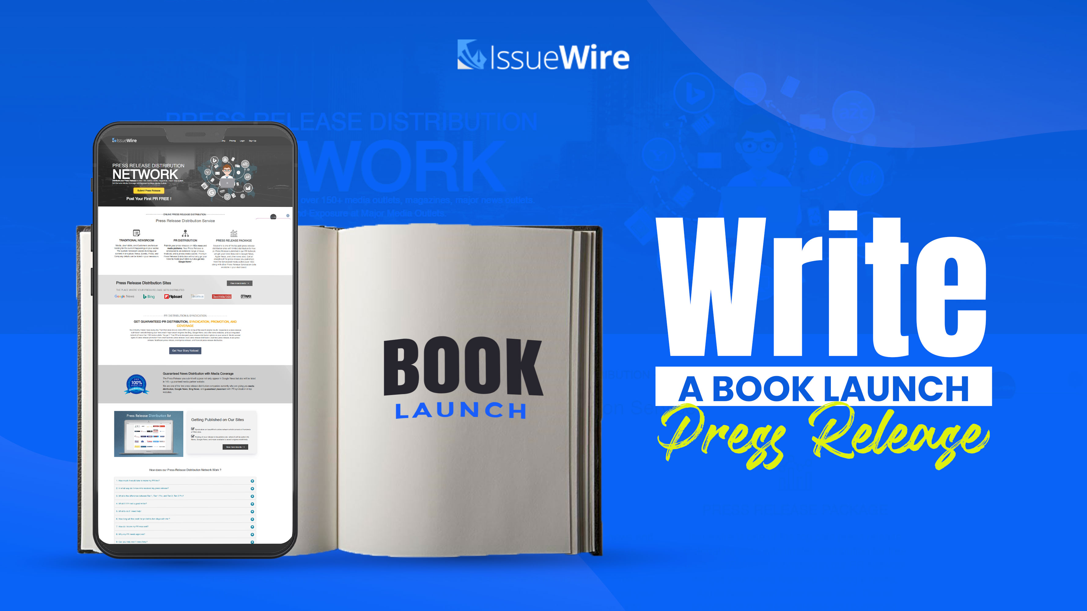 Write a Book Launch Press Release